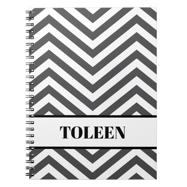 Personalised Colourful Pattern                 Not Notebook (Front)