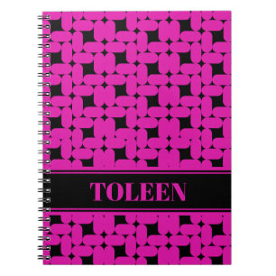 Personalised Colourful Pattern                 Not Notebook