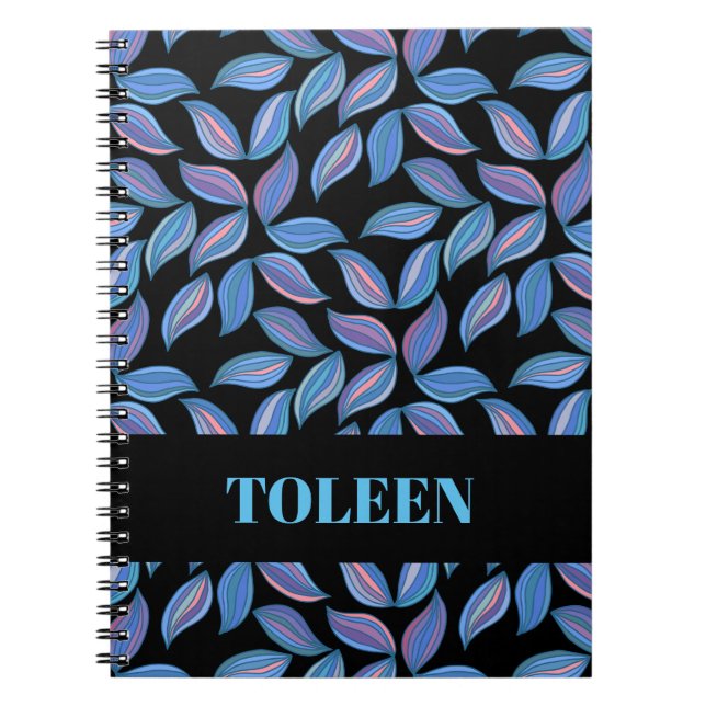 Personalised Colourful Pattern                 Not Notebook (Front)