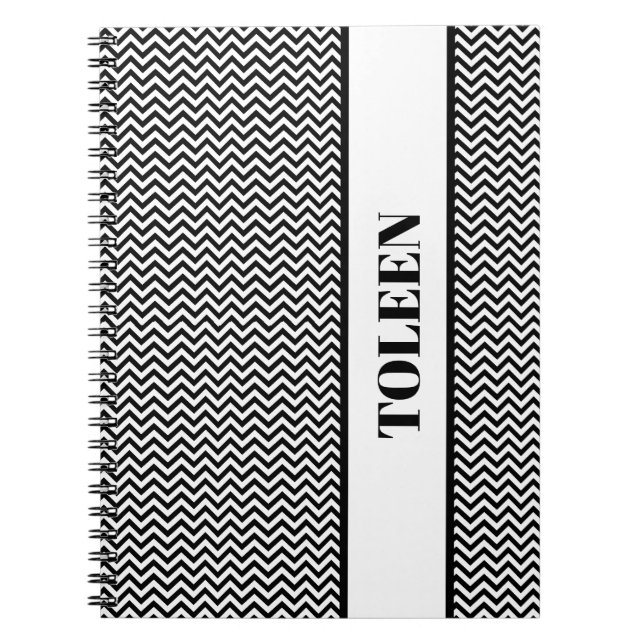 Personalised Colourful Pattern                 Not Notebook (Front)