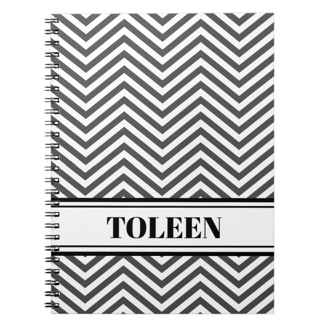 Personalised Colourful Pattern                 Not Notebook (Front)