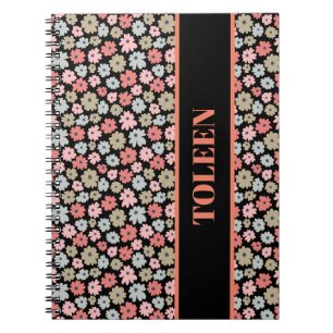 Personalised Colourful Pattern                  Notebook