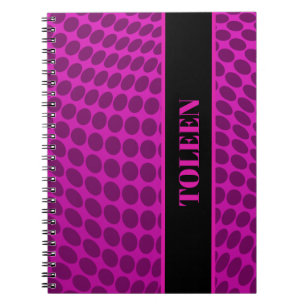 Personalised Colourful Pattern                  Notebook
