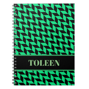 Personalised Colourful Pattern  Notebook