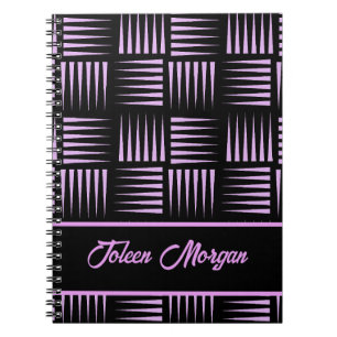 Personalised Colourful Pattern Notebook
