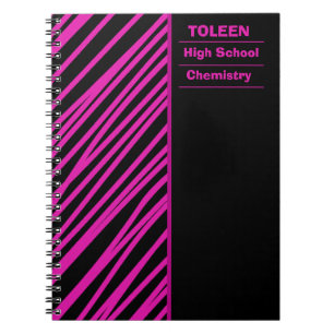 Personalised Colourful Pattern Notebook