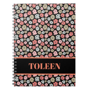 Personalised Colourful Pattern                  Notebook