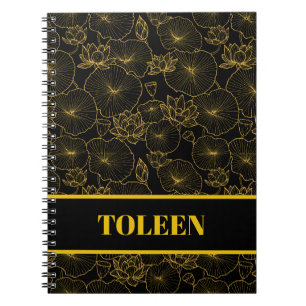 Personalised Colourful Pattern                  Notebook