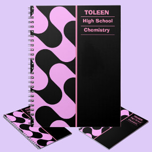 Personalised Colourful Pattern Notebook