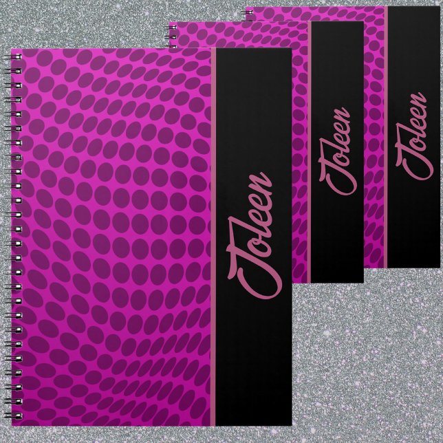 Personalised Colourful Pattern                  Notebook (Creator Uploaded)