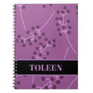 Personalised Colourful Pattern                  Notebook