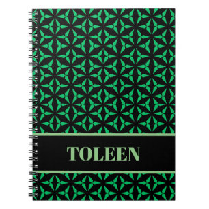 Personalised Colourful Pattern                  Notebook