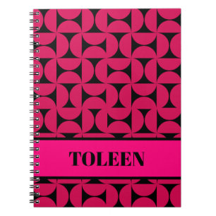 Personalised Colourful Pattern                  Notebook