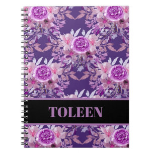 Personalised Colourful Pattern                  Notebook