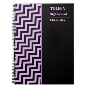 Personalised Colourful Pattern Notebook