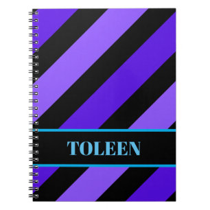 Personalised Colourful Pattern Notebook