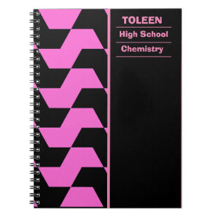 Personalised Colourful Pattern Notebook