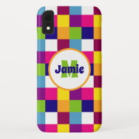 Personalised Colourful Squares or Blocks Pattern