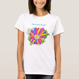Personalised, Colourful Sunflower Autograph Shirts