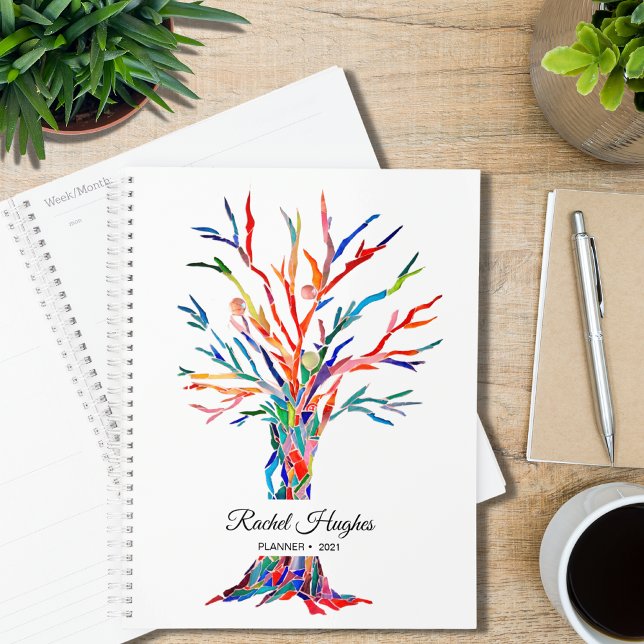 Personalised Colourful Tree of Life Planner (Creator Uploaded)