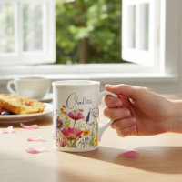 Personalised Colourful Wildflower Name Gift