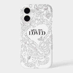 Personalised Colouring Page Inspired -You are Love