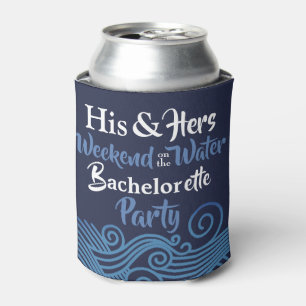 Personalised Combined Bachelor/Bachelorette Can Cooler