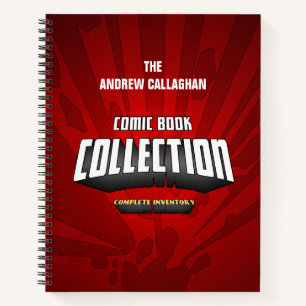 Personalised Comic Book Collection Inventory