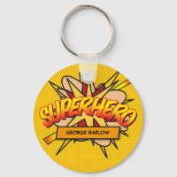 Personalised Comic Book Pop Art SUPERHERO