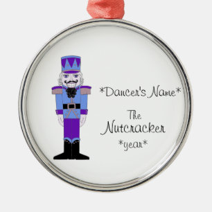 Personalised Commemorative Nutcracker Metal Tree Decoration