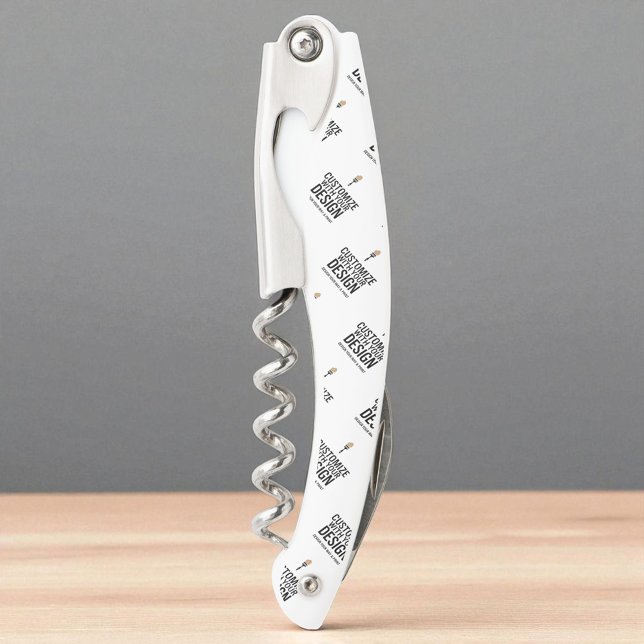 Personalised Company Branded Custom Minimalist  Corkscrew (Creator Uploaded)