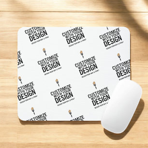 Personalised Company Branded Custom Minimalist  Mouse Mat