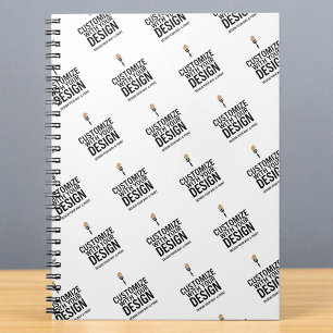 Personalised Company Branded Custom Minimalist  Notebook