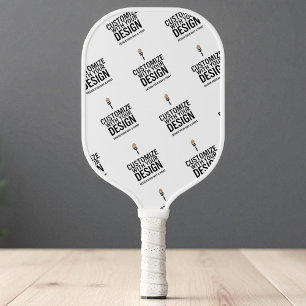 Personalised Company Branded Custom Minimalist Pickleball Paddle