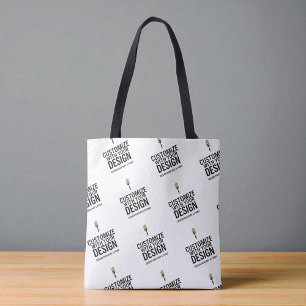 Personalised Company Branded Custom Minimalist  Tote Bag