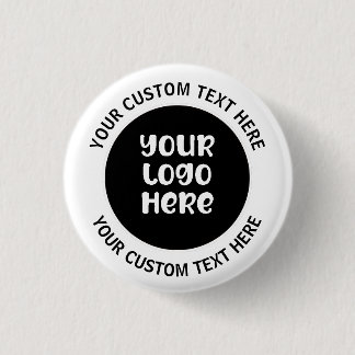Personalised Company Branding Promotional 3 Cm Round Badge