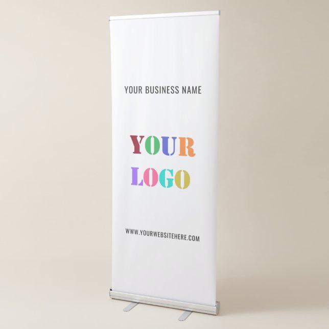 Personalised Company Business Retractable Banner (3/4)