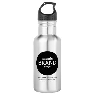 Personalised Company Logo 18 oz Water Bottle