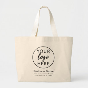 Personalised Company Logo Brand Large Tote Bag