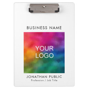 Personalised Company Logo Business Corporate Clipboard