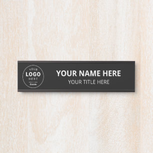 Personalised Company Logo Business Door Sign