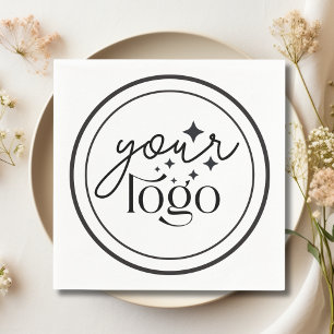 Personalised Company Logo Cocktail Napkins