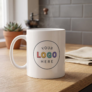 Personalised Company Logo Design Coffee Mug