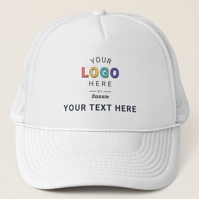 Personalised Company Logo Design Trucker Hat (Front)