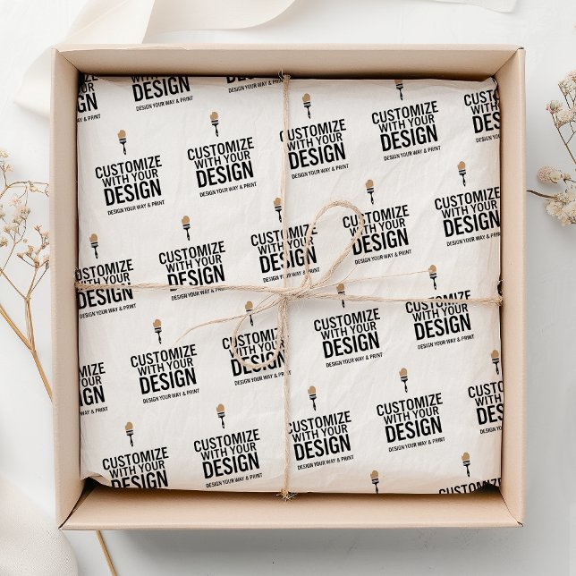 Personalised Company Small Business Custom Tissue Paper (Creator Uploaded)