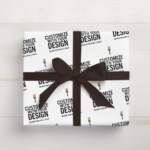 Personalised Company Small Business Custom Wrapping Paper