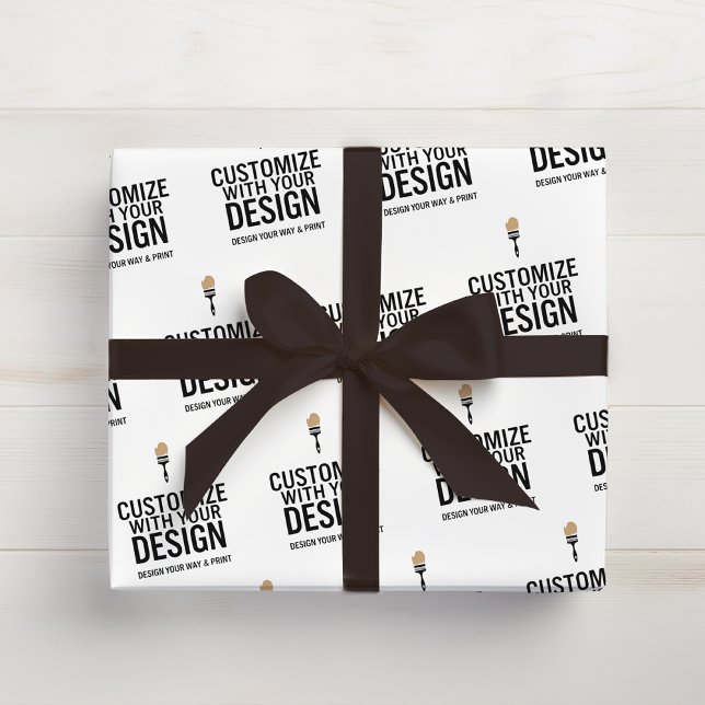 Personalised Company Small Business Custom Wrapping Paper (Creator Uploaded)