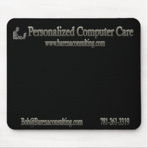 Personalised Computer Care Mouse Pad