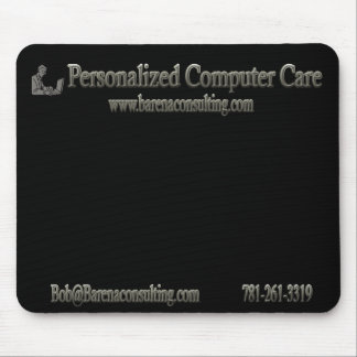 Personalised Computer Care Mouse Pad