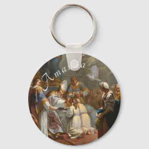 Personalised Confirmation Keychain